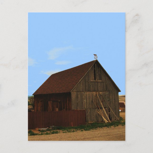 Old Barn Postcard (Front)
