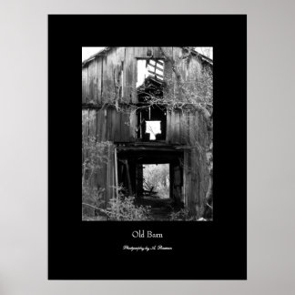 Old Barn Poster