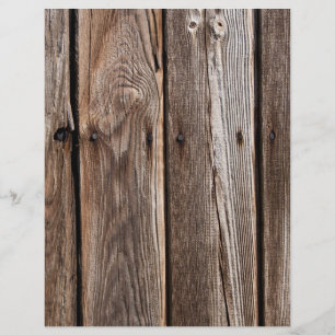 Old Barn Wood Rustic Grainy Scrapbook Paper