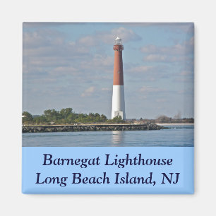 "Old Barney" Barnegat Lighthouse LBI NJ Magnet