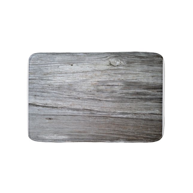 Old barnwood board bath mat (Front)