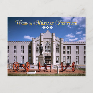 Old Barracks (Stonewall Jackson Arch), VMI Postcard