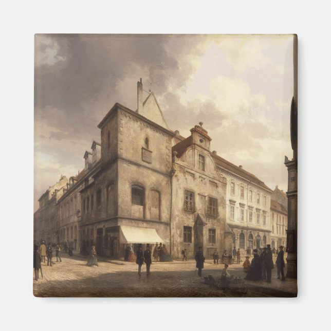 Old Berlin City Hall, 1867 Magnet (Front)