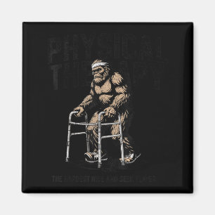 Old Bigfoot Sasquatch Physical Therapy Funny Magnet