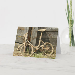 old bike card