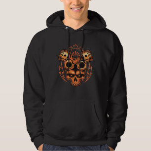 Old Bikers Rule Old Guys Motorcycle Biker Men Wome Hoodie