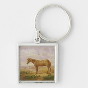 Old Billy, a Draught Horse, Aged 62 (oil on panel) Key Ring