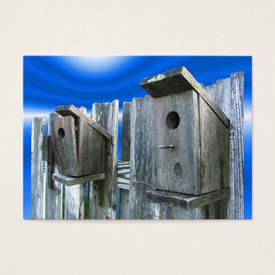 Old Bird Houses ~ ATC Business Card