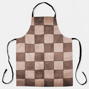 Old black and white tiled stone wall texture backg apron