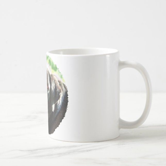 Old Black Labrador Photo Gifts you can personalise Coffee Mug (Right)