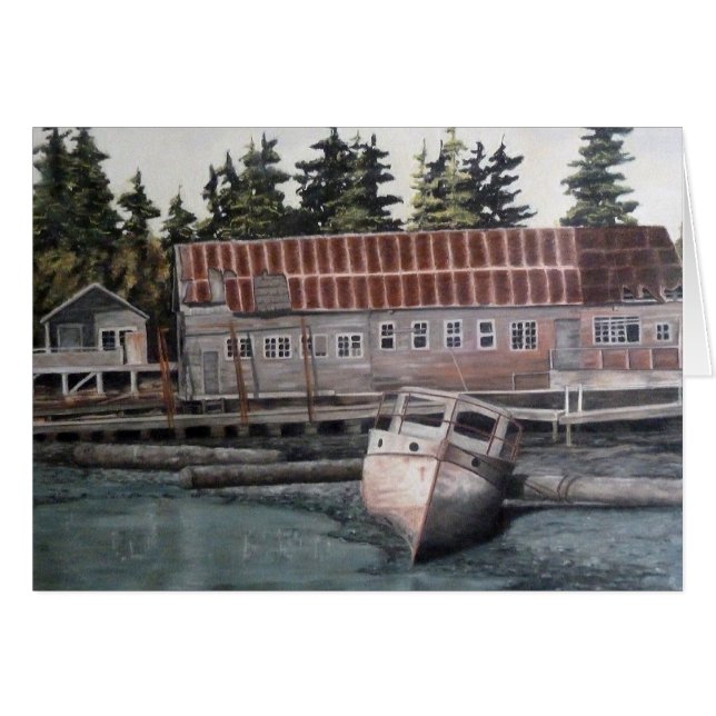 Old Boat House & Fishing Boat (Front Horizontal)
