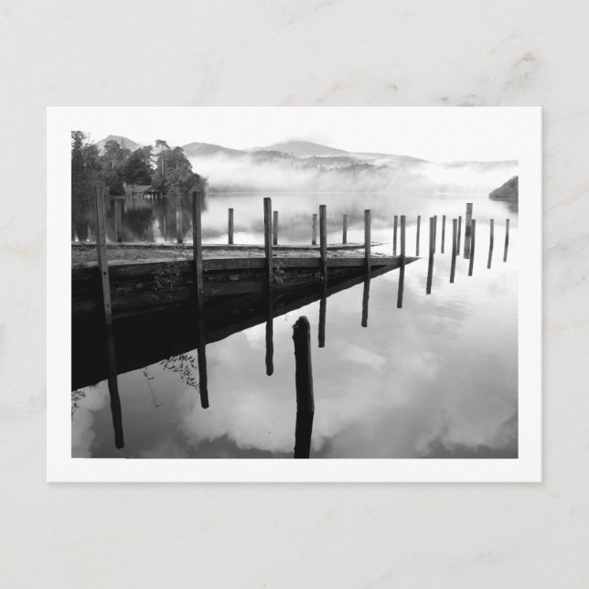 Old Boat Ramp - Derwentwater, The Lake District Postcard (Front)