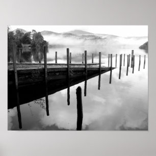 Old Boat Ramp - Derwentwater, The Lake District  Poster