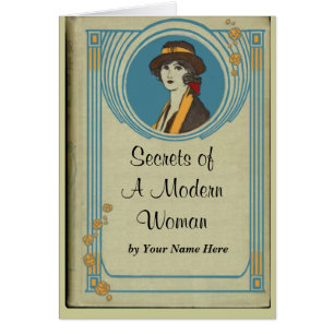 Old Book Cover Customisable Card