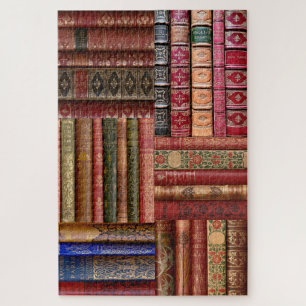 Old Book Library Jigsaw Puzzle