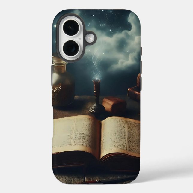 Old Book with Cloudy Sky Case-Mate iPhone Case (Back)