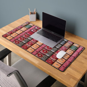 Old Books Library Desk Mat