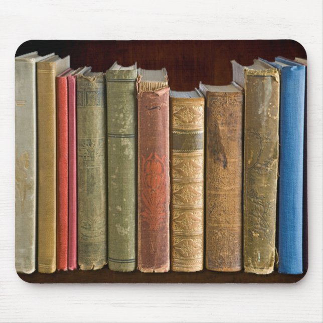 Old Books Mouse Mat (Front)