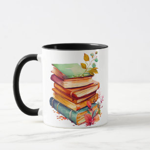 Old Books Mug