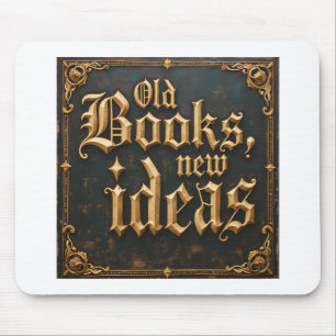 Old books new ideas mouse mat