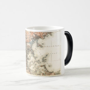 Old Boston Vintage Topographical Magic Mug
