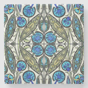 Old Botanical Victorian Design Stone Coaster