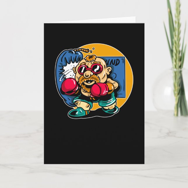 Old Boxer Card (Front)