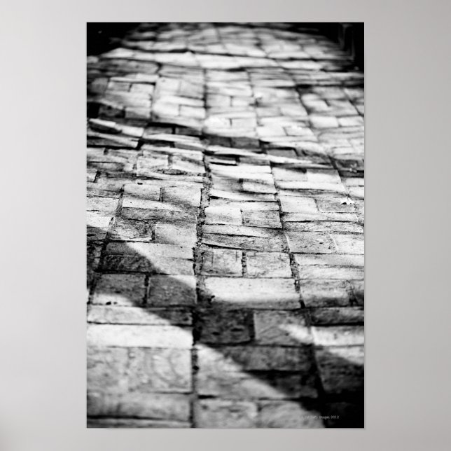 Old brick pathway poster (Front)
