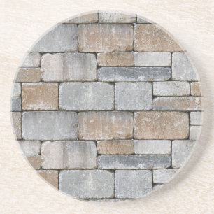 old brick wall coaster