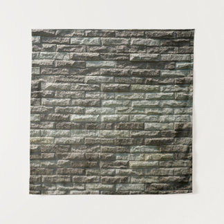 Old Brick Wall: Distressed Texture Tapestry