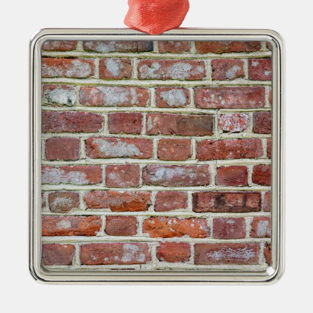 Old Brick Wall Metal Tree Decoration (Front)