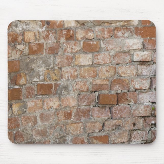 Old Brick Wall Mouse Mat (Front)