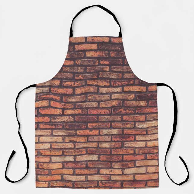 old brick wall texture backgroundbackground,hipste apron (Front)