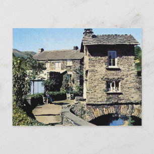 Old Bridge House Ambleside Cumbria England Postcard