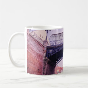 Old bridge, mediaeval bridgeantique, arch, archit coffee mug