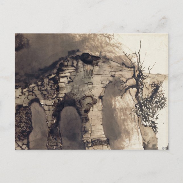 Old Bridge Postcard (Front)