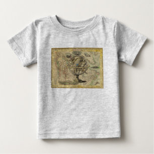 Old British America Explore Polar Bear Compass Map Baby T-Shirt