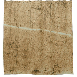 Old brown paper texture. Vintage paper. Aged vinta Shower Curtain