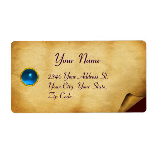 OLD BROWN PARCHMENT,GEM STONE