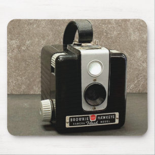 old Brownie camera Mouse Mat