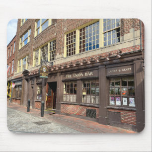 Old building in Boston Massachusetts Mouse Mat