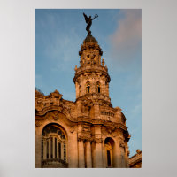 Old building Spire, Havana, Cuba