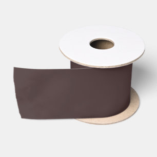 Old Burgundy Solid Colour Satin Ribbon