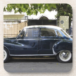 Old but very well kept Audi car. Coaster