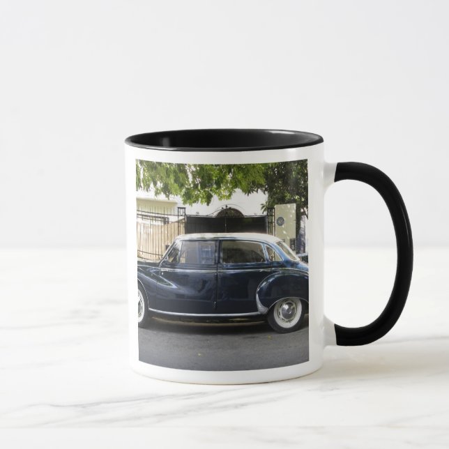 Old but very well kept Audi car. Mug (Right)