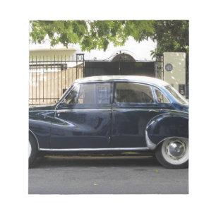 Old but very well kept Audi car. Notepad