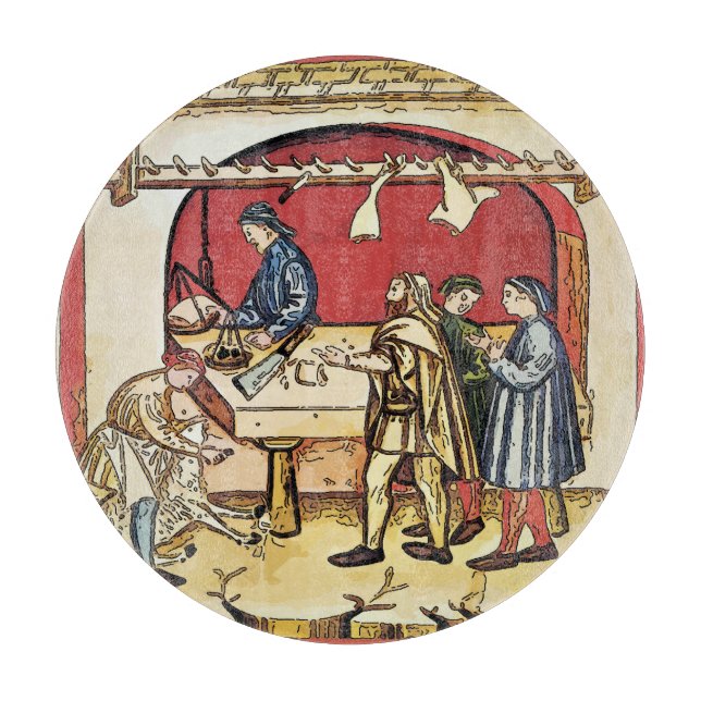 Old Butcher Shop Cutting Board (Front)