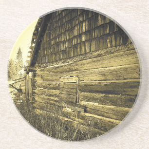 Old cabin coaster