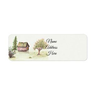 Old Cabin (Watercolor Home Sweet Home Collection)