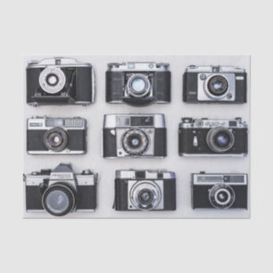 Old Camera Collector Gifts for Photographers Tissue Paper